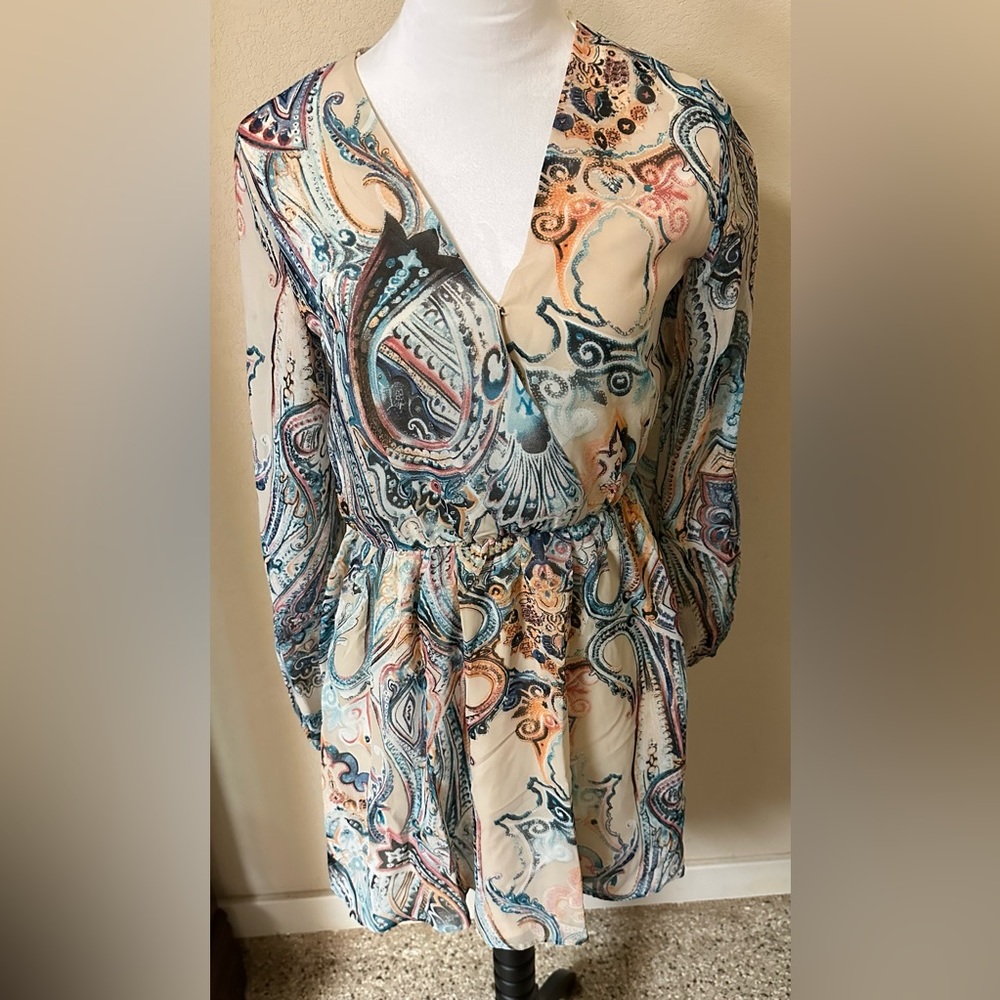 Bluetique Dress Long Sleeve Medium